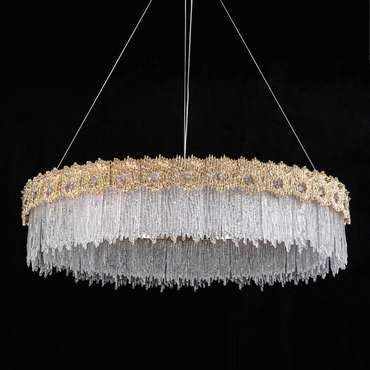 Хрустальная люстра ML.6028.800 GD (хрусталь, цвет прозрачный)