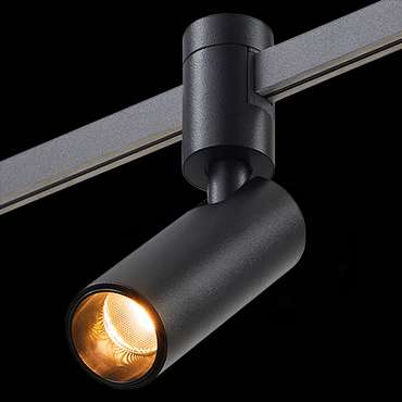 Магнитный трековый светильник FARM Черный LED 1*5W 3000K 341Lm Ra90 60 IP20 D35xH100 24V FARM