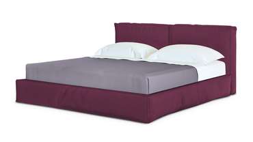 Кровать Латона 200х200 фиолетового цвета