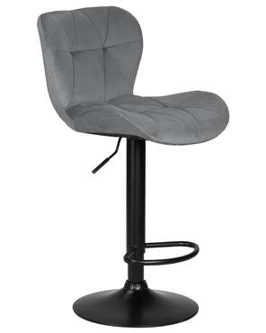 Барный стул Barny серо-черного цвета