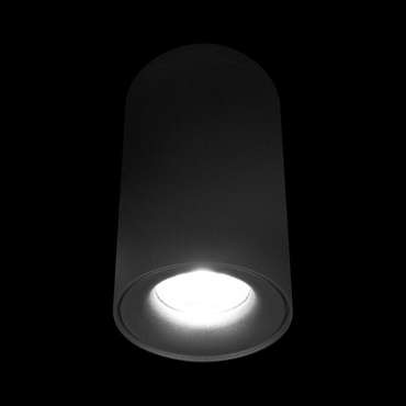 Накладной светильник Tictac 10220 Black 4000K (металл, цвет черный)