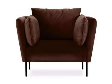 Кресло Copenhagen темно-коричневого цвета