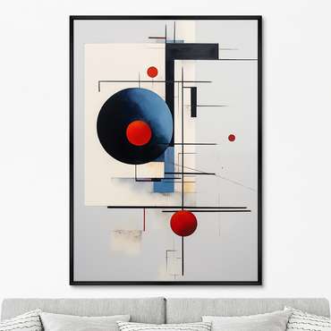 Репродукция картины Geometric space of the Universe, No 1, 2024г.