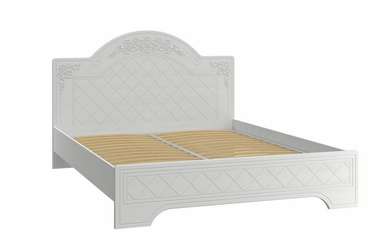 Кровать Соня Премиум 160x200 белого цвета