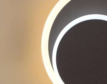 Настенный светодиодный светильник Sota коричневого цвета