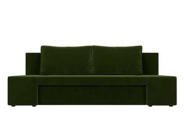Прямой диван-кровать Сан Марко зеленого цвета