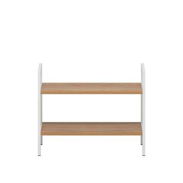 Стеллаж Стилвуд 22 бежево-белого цвета