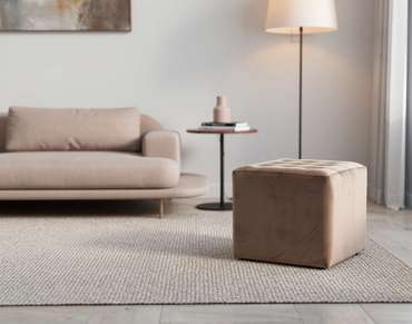 Пуф Lori темно-бежевого цвета