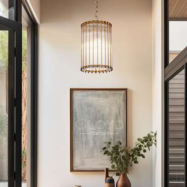 Подвесной светильник Cloyd RODERIC P3 / ?29 см - латунь брашир.