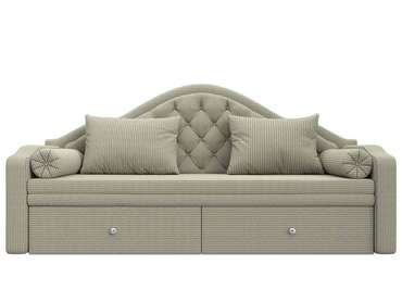 Прямой диван-кровать Сойер цвета корфу
