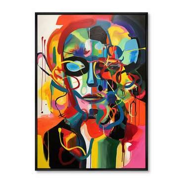 Репродукция картины Vibrant mindsets, No 1, 2024г.