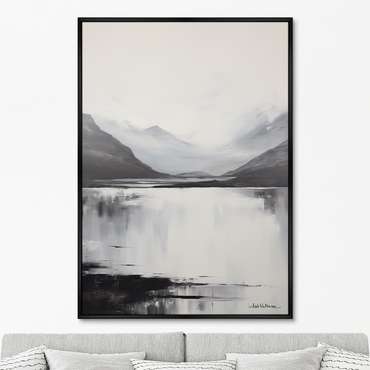 Репродукция картины Landscape collection, Mountains, No 1, 2024г.