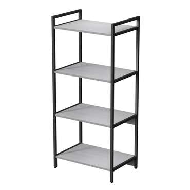 Стеллаж 10СС.4.600 средний 4 полки серого цвета