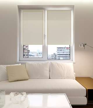 мини ролета Лестер 66х175 шампань