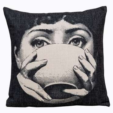 Арт-подушка «Лина», версия «Tea Time»