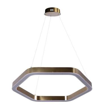 Подвесной светильник Titanium 10243S Gold (металл, цвет золото)