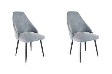 Набор из двух стульев Милан серого цвета 