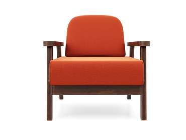 Кресло Флори оранжевого цвета