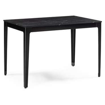 Раздвижной обеденный стол Айленд черного цвета