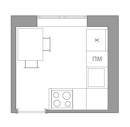 Фотография:  в стиле , Кухня и столовая, Советы – фото на INMYROOM