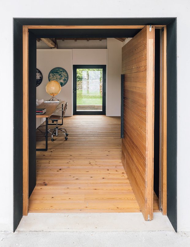 Фотография: Кабинет в стиле Скандинавский, Эко, Дом и дача – фото на INMYROOM