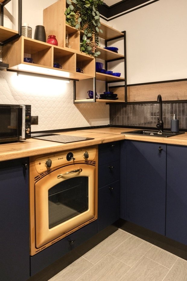 Фотография:  в стиле , Квартира, Москва, Ремонт на практике, Хрущевка, Кирпичный дом, 1 комната, до 40 метров – фото на INMYROOM