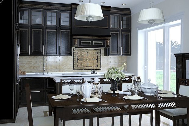Фотография:  в стиле , Кухня и столовая, Советы, энциклопедия_мебель – фото на INMYROOM