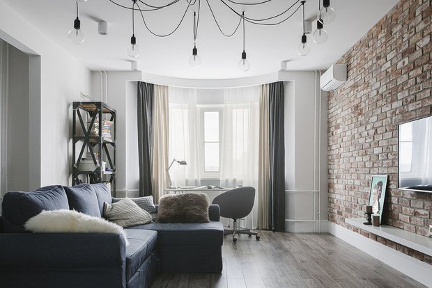 Фотография: Гостиная в стиле Лофт, Советы – фото на INMYROOM