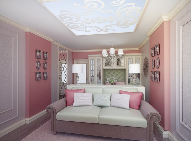 Фотография: Гостиная в стиле , Интерьер комнат – фото на INMYROOM