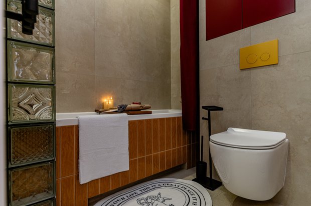 Фотография: в стиле , Квартира, Проект дня, Москва, 1 комната, 40-60 метров, эклектика с элементами винтажа – фото на INMYROOM