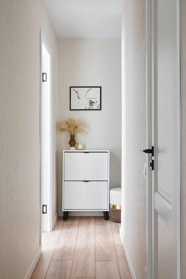 Фотография:  в стиле , Квартира, Переделка, Москва, 2 комнаты, 40-60 метров, современный/минимализм, Мария Жигунова – фото на INMYROOM