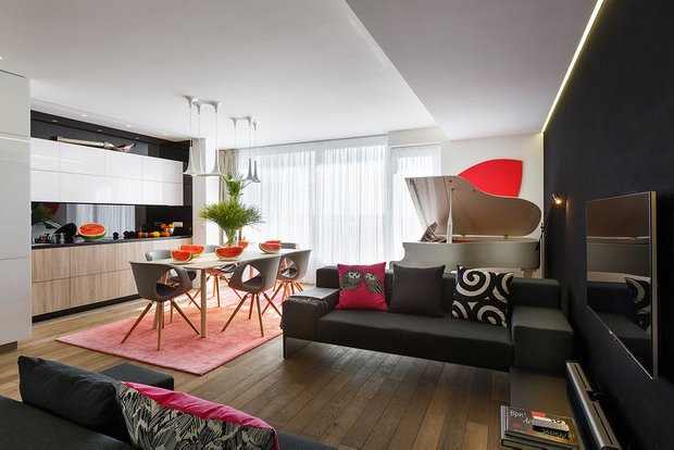 Фотография: Гостиная в стиле Современный, Советы – фото на INMYROOM