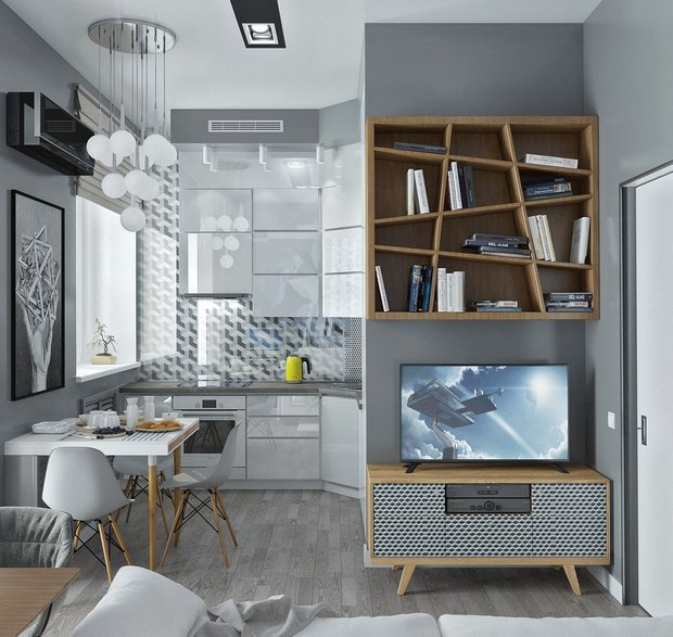 Дизайн: Yrov interiors 