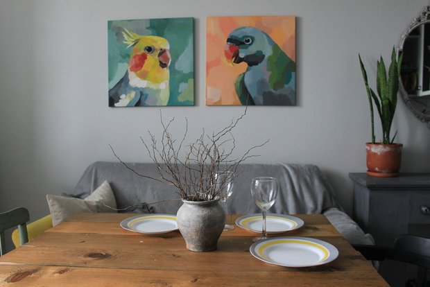 Фотография:  в стиле , Скандинавский, Квартира, Ремонт на практике, 2 комнаты – фото на INMYROOM