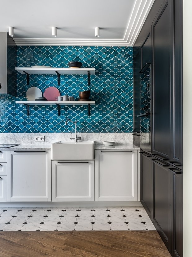 Фотография: Кухня и столовая в стиле Современный, Проект недели – фото на INMYROOM