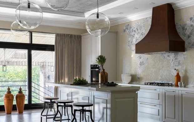 Фотография: Кухня и столовая в стиле Лофт, Современный, Гид, Дарья Пикова, Анна Максимова, Derevo Park, Алена Еременко, Людмила Данилевич, Наталья Наумова, Living Art Design – фото на INMYROOM