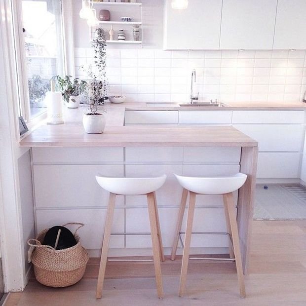 Фотография: Кухня и столовая в стиле Скандинавский, Декор интерьера, Малогабаритная квартира, Квартира, Планировки, Декор, Хрущевка – фото на INMYROOM