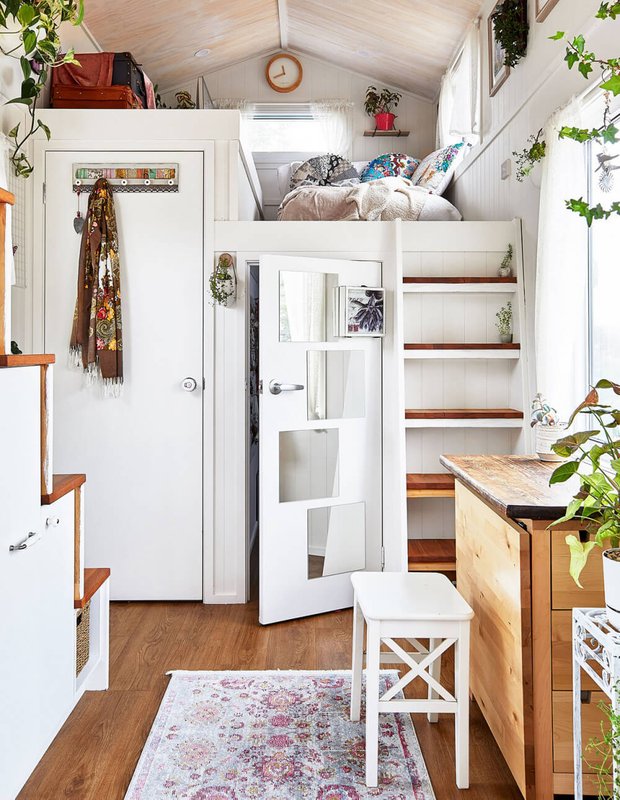 Фотография: Кухня и столовая в стиле Скандинавский, Дом, Австралия, Дом и дача, 2 комнаты, до 40 метров – фото на INMYROOM