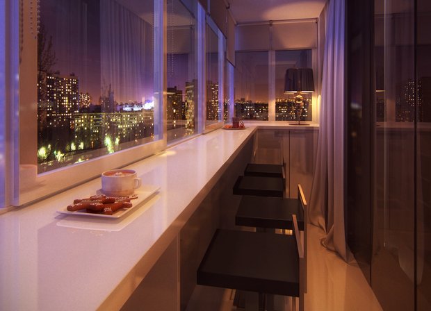 Фотография:  в стиле , Балкон, Советы, VEKA – фото на INMYROOM