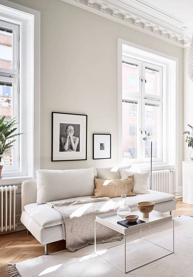 Фотография: Гостиная в стиле Скандинавский, Советы, Совесть, Марина Подъячева, карта рассрочки, ремонт во вторичке – фото на INMYROOM