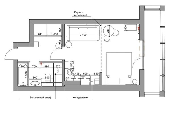 Фотография:  в стиле , Прихожая, Переделка – фото на INMYROOM
