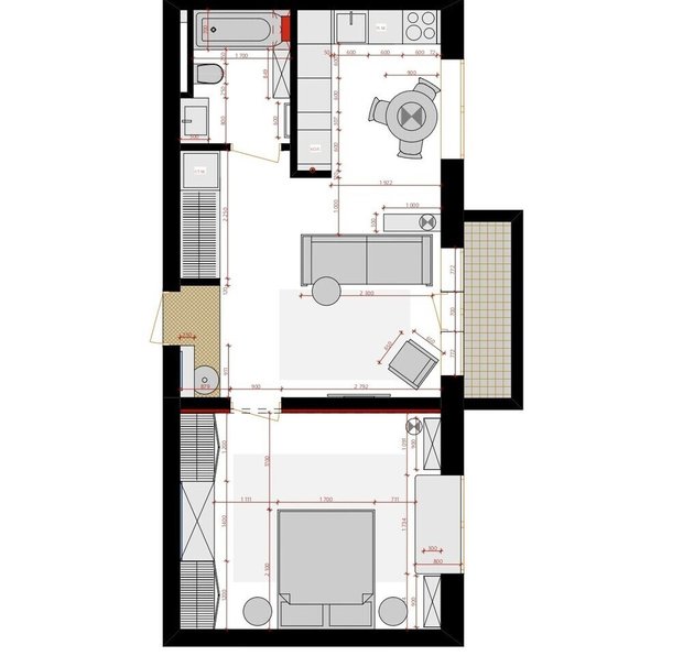 Фотография:  в стиле , Кухня и столовая, Переделка, Краснодар, Сталинка, Алла Куница – фото на INMYROOM