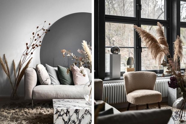 Фотография:  в стиле , Скандинавский, Современный, Декор интерьера, Квартира, Белый, Черный, Бежевый, 2 комнаты, до 40 метров – фото на INMYROOM