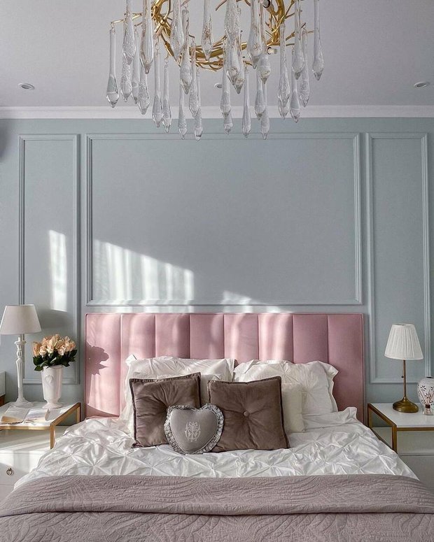 Фотография:  в стиле , Спальня, Советы, Ремонт на практике, классика в спальне, как оформить спальню для девушки, спальня в розовых тонах – фото на INMYROOM