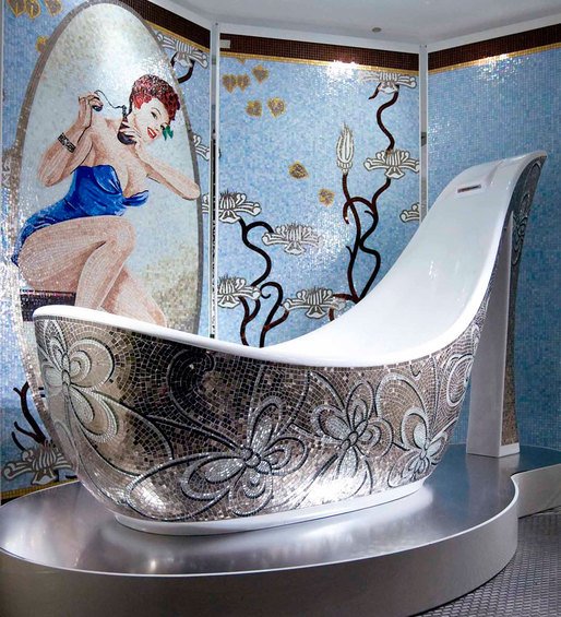 Фотография: Ванная в стиле Современный, Квартира, Дома и квартиры – фото на INMYROOM