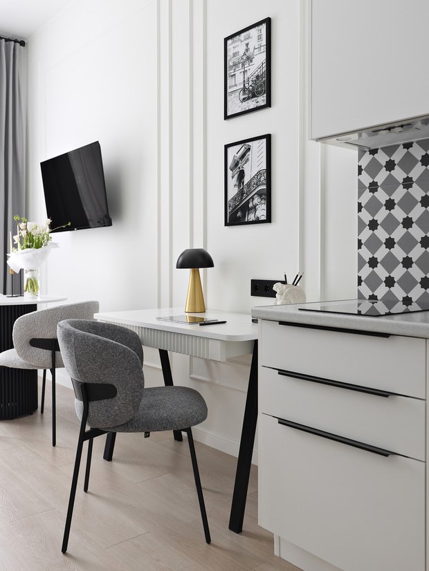 Фотография: в стиле , Малогабаритная квартира, Квартира, Советы, Санкт-Петербург, до 40 метров, Татьяна Бельтова, Ксения Лёвина – фото на INMYROOM