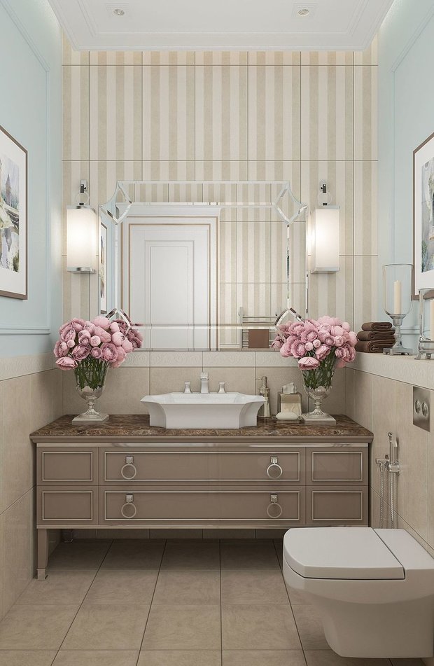 Фотография: Ванная в стиле Классический, Советы, Никита Морозов, Сантехника, KM-Studio – фото на INMYROOM