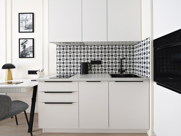 Фотография: в стиле , Малогабаритная квартира, Квартира, Советы, Санкт-Петербург, до 40 метров, Татьяна Бельтова, Ксения Лёвина – фото на INMYROOM