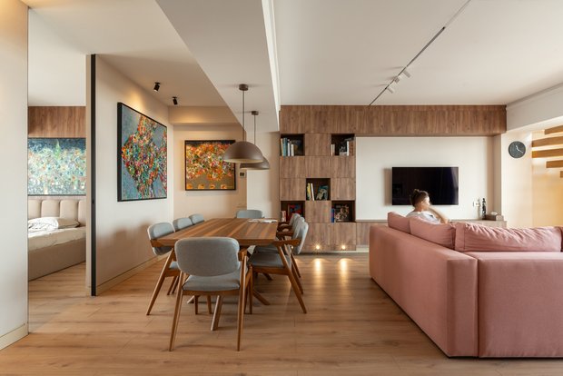 Фото: в стиле, Модерн, Квартира, Практичный ремонт, 4 и более, Более 90 метров, Индивидуальный проект, Баку, Азербайджан – фото на INMYROOM