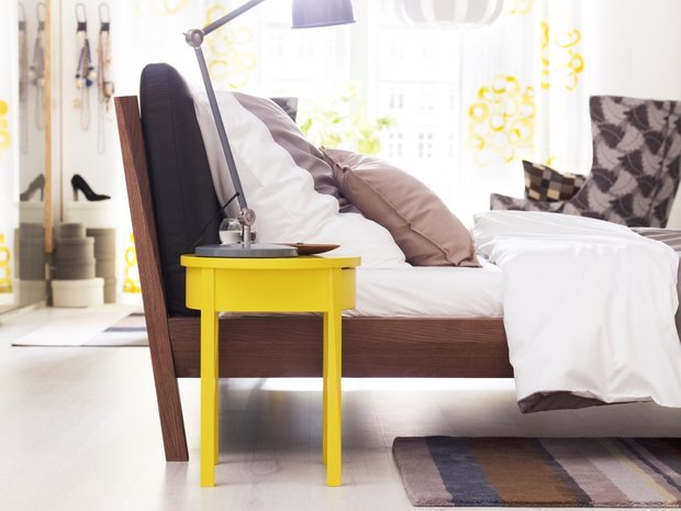 Фотография: Спальня в стиле Современный, Текстиль, Индустрия, Новости, IKEA, Ткани, Мягкая мебель, Светильники, Ваза, Стокгольм – фото на INMYROOM